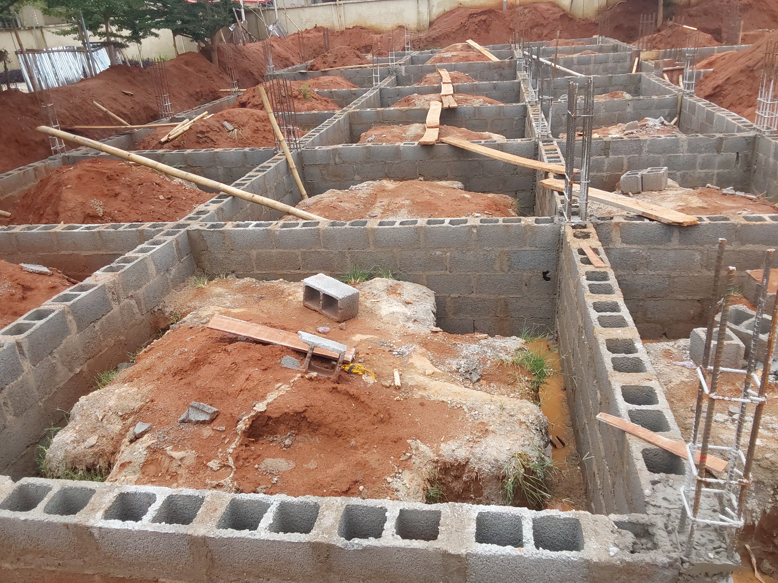 Living Faith Church teens section under construction